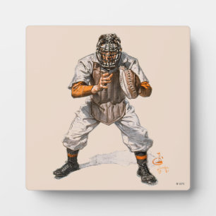 Plaque Photo Capteur de baseball