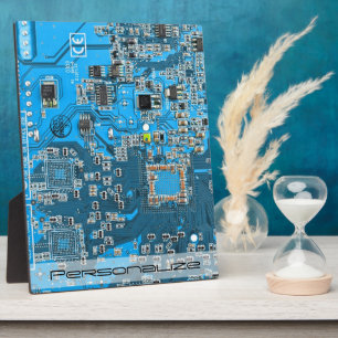 Plaque Photo Carte circuit bleu circuit imprimé à circuit impri