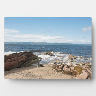 Plaque Photo Carte de baie Machrie