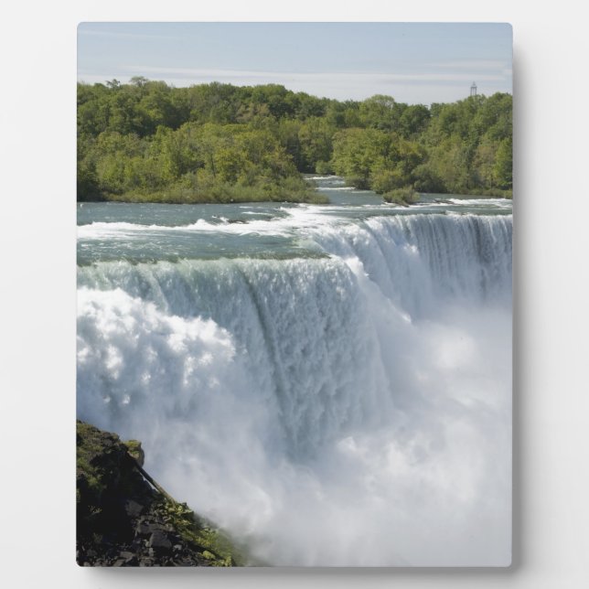 Plaque Photo Cascade du Niagara (Devant)