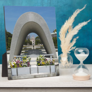 Plaque Photo Cénotaphe commémoratif d'Hiroshima