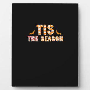 Plaque Photo C'est la saison drôle design d'Halloween