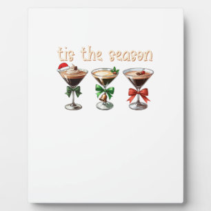 Plaque Photo C'Est La Saison Espresso Cocktail Glasses Party