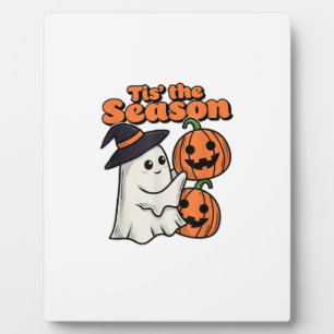 Plaque Photo C'Est La Saison Halloween Costume sorcier Casquett