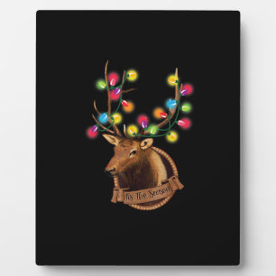 Plaque Photo C'Est Le Rinder De Saison Avec Le Lig De Noël