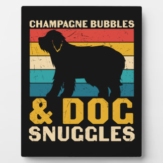 Plaque Photo Champagne bubbles
