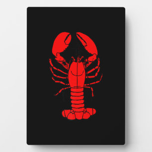 Plaque Photo Chef & homard   Cartoon homster Lovers Cadeau