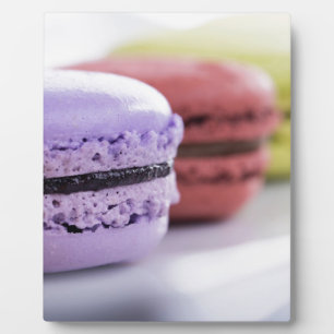 Plaque Photo Chef pâtissier Pastel French Macaron