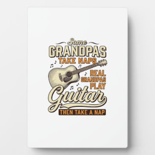Plaque Photo Chemise de conception de gravure vintage de guitar