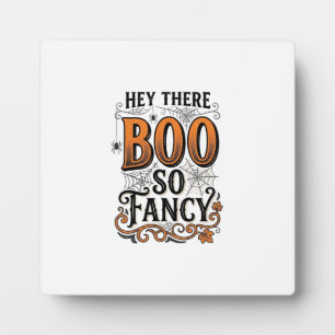 Plaque Photo Chemise de Halloween Boo Gravure Vintage Mignonne