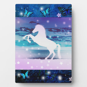 Plaque Photo Cheval mystique