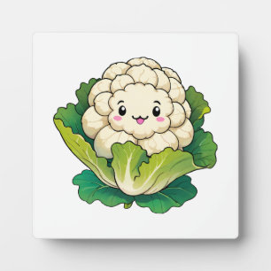 Plaque Photo Chou-fleur Kawaii