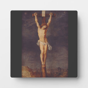 Plaque Photo Christ mort sur la croix par Pierre Paul Rubens Ar