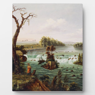 Plaque Photo Chutes de Saint Anthony par Henry Lewis