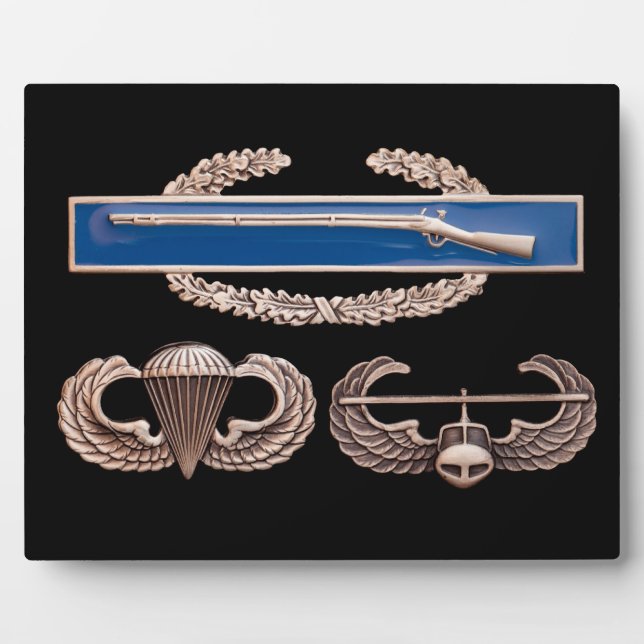Plaque Photo CIB Air Assault (Devant)