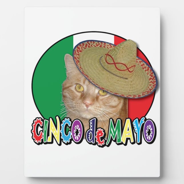 Plaque Photo Cinco de Mayo (Devant)