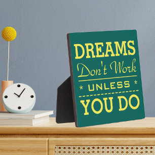 Plaque Photo Citation de la typographie d'inspiration moderne