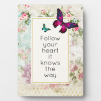 Citation inspirante avec de jolies papillons