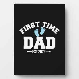Plaque Photo Citations grand-père   First Time Papa 2022
