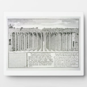 Plaque Photo Citerne sous l'hippodrome, Constantinople, Tu