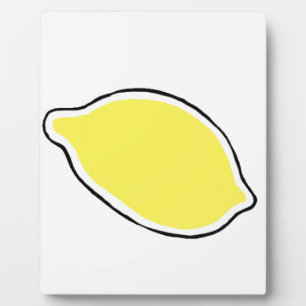 Plaque Photo Citron