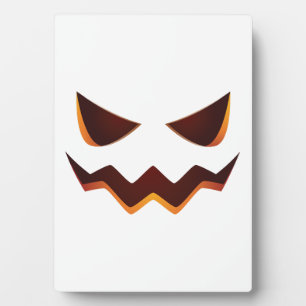 Plaque Photo Citrouille Halloween