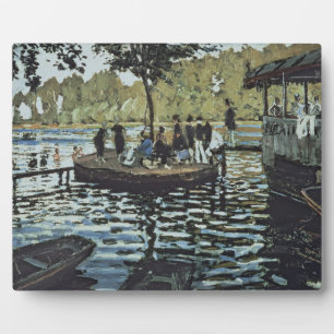 Plaque Photo Claude Monet   La Grenouillère