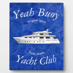 Plaque Photo Club de Yacht Ouais Bouée