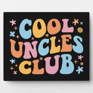 Plaque Photo Club des oncles cool III