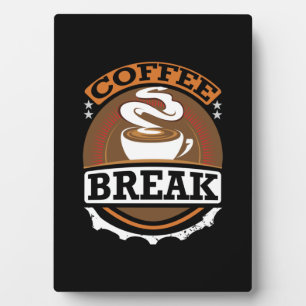 Plaque Photo Coffee Art Café Coffee Break
