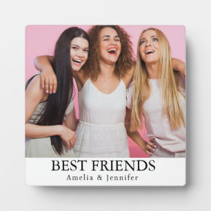 Plaque Photo Collage de photos d'amis moderne Simple