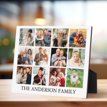 Collage de photos de famille