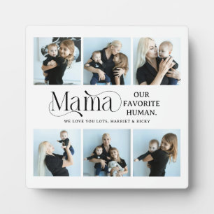Plaque Photo Collage de photos sentimental Cadeau pour maman