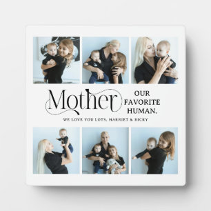 Plaque Photo Collage de photos sentimental Cadeau pour maman