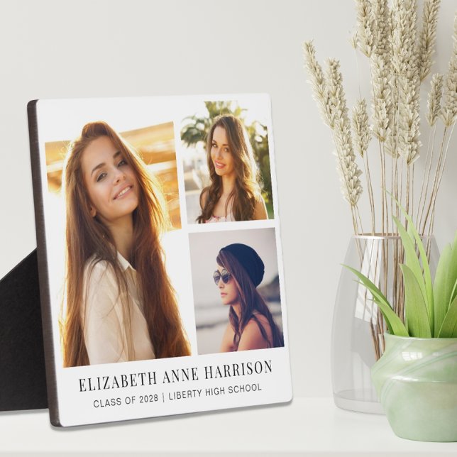 Plaque Photo Collage photo de la 3e année (Créateur téléchargé)