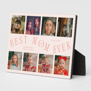 Plaque Photo Collage photo moderne de 8 photos pour la meilleur