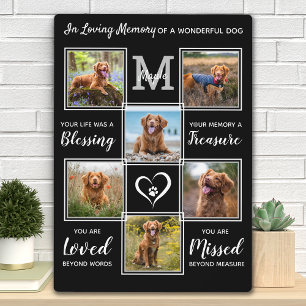 Plaque Photo Collage photo personnalisé pour animaux de compagn