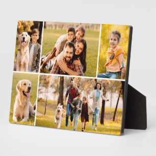 Plaque Photo Collage photo simple 5