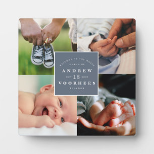 Plaque Photo Collection photo pour bébé moderne