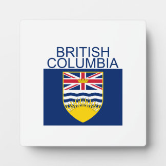 Plaque Photo Colombie-Britannique