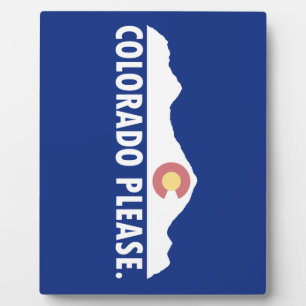 Plaque Photo Colorado please