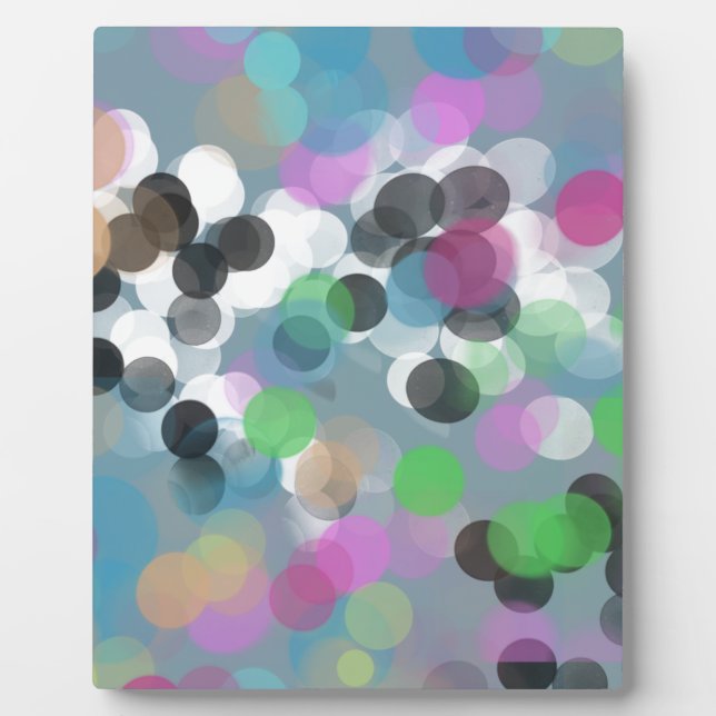 Plaque Photo Colorful Confeti (Devant)