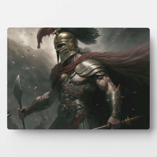 Plaque Photo Commandant (Devant)