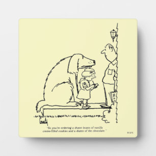 Plaque Photo Commande de cookies