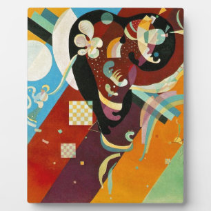 Plaque Photo Compositon Abstrait Kandinsky IX
