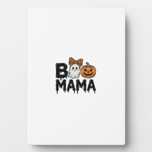 Plaque Photo Conception de chemise de maman fantôme Halloween c