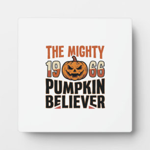 Plaque Photo Conception de chemise Halloween Vintage Pumpkin Be