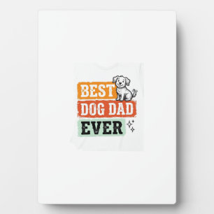 Plaque Photo Conception de chemise pour chien mignonne Meilleur
