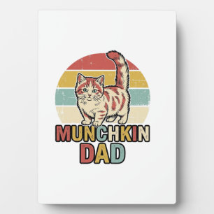 Plaque Photo Conception de chemise vectorielle pour papa Munchk