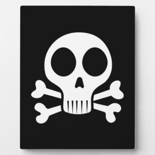 Plaque Photo Conception de crâne de pirate